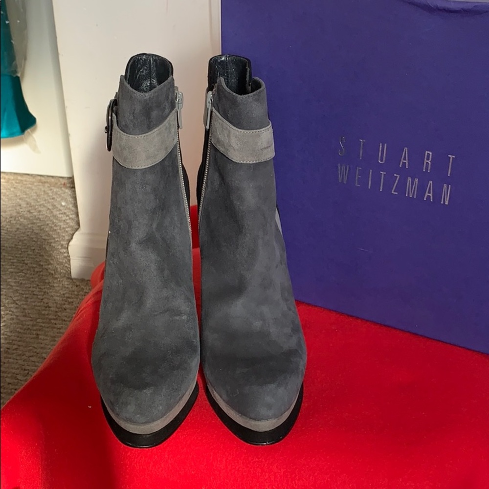 Stuart Weitzman Booties Size 7.5 - image 2